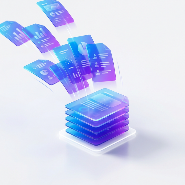 Merge PDFs Illustration